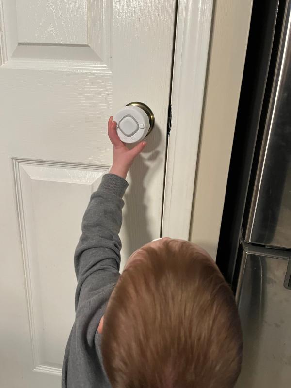 5yo just keeps spinning it!| 1yo can't figure it out!