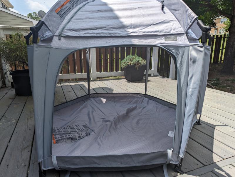 Lots of space inside| Flaps open