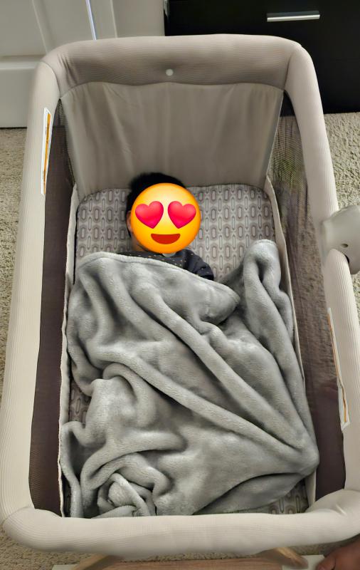 My baby sleeping peacefully.