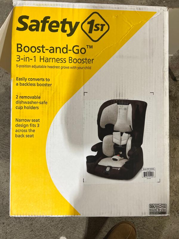 Safety 1st Baby Boost-and-Go All-In-1 Harness Booster Car Seat, High ...