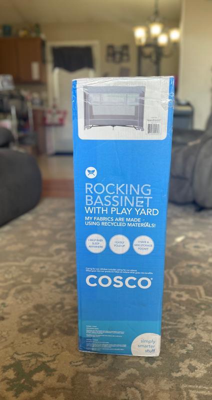 Cosco Kids Rocking Bassinet with Play Yard