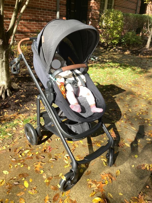 Baby can nap longer when fully reclined| Love the clean and chic design| The peekaboo window is my favorite feature!| The extendable canopy is good for blocking out debris/bugs, not so much sun.