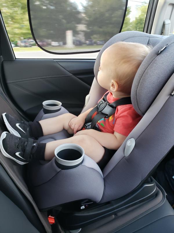 Customer photo for "Happy Baby = Happier Car Rides for All"