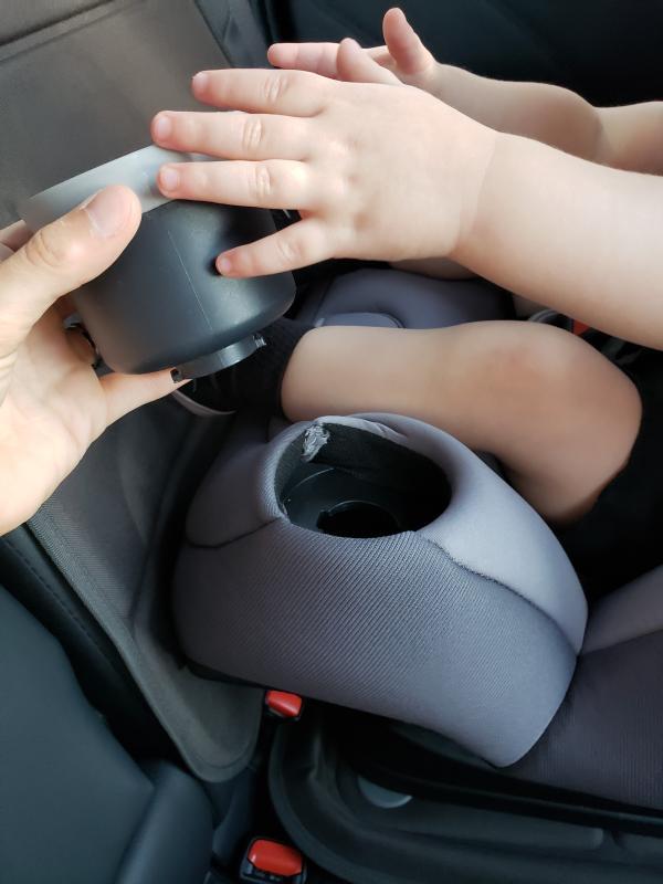Customer photo for "Happy Baby = Happier Car Rides for All"