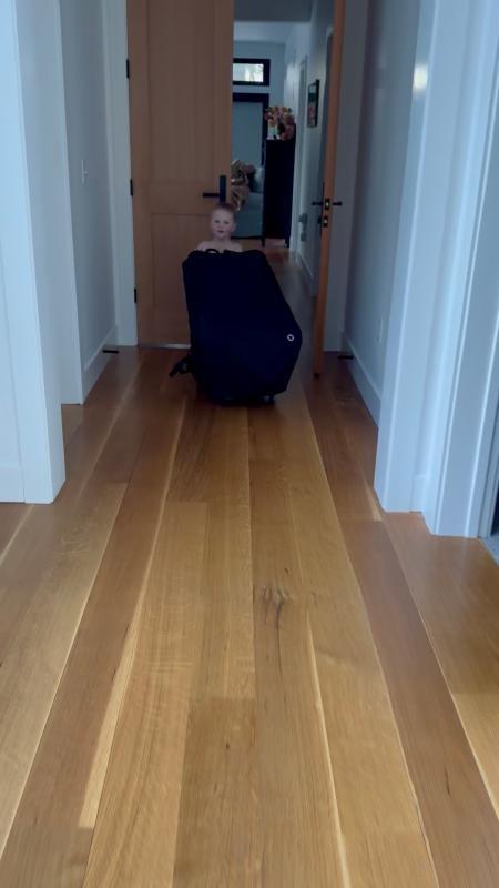 Customer photo for "Impressed by a car seat travel bag"