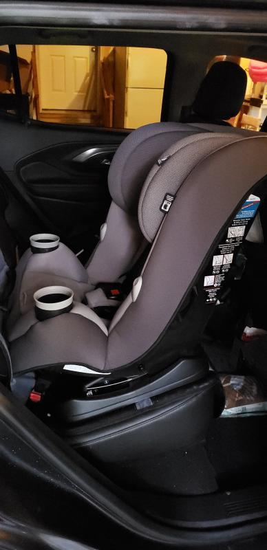 Customer photo for "Luxuriously Lined Car Seat with many perks"