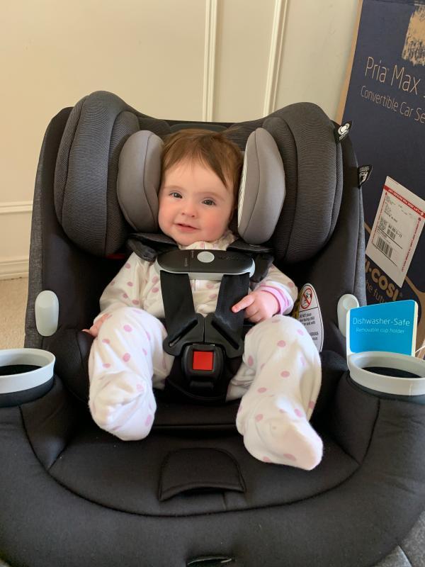 Almost 5 month old without extra support pillow| 6 year old| Almost 4 year old| Almost 5 month old with head support pillow