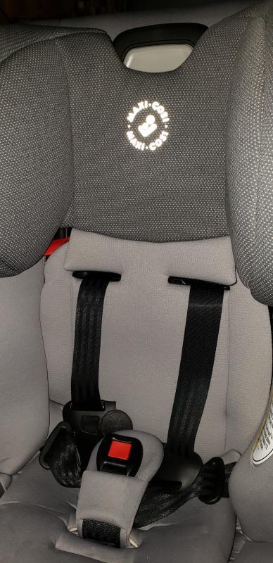 Customer photo for "Luxuriously Lined Car Seat with many perks"