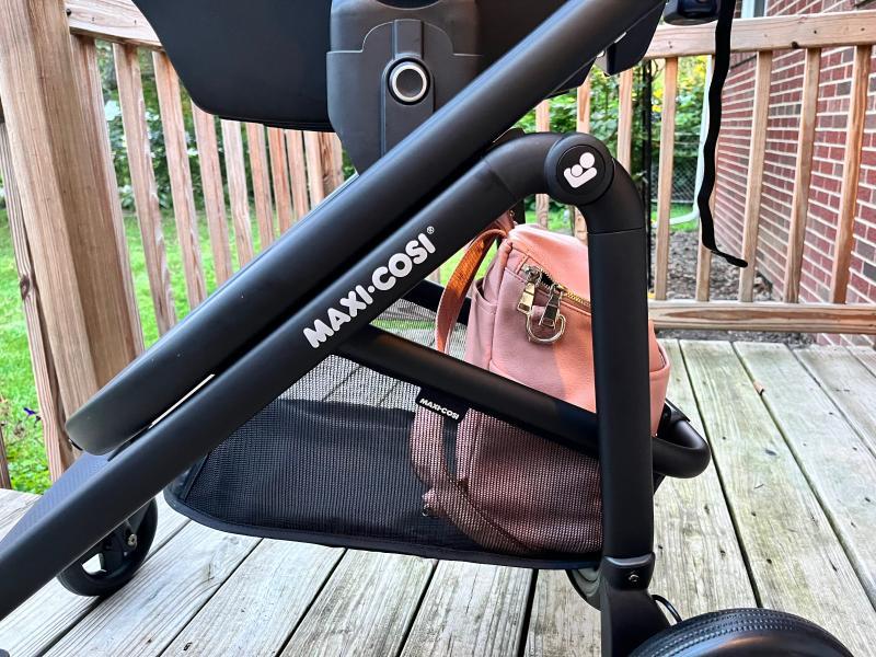 Storage basket capacity| Love that the seat gets deep like a bassinet| Netting on side, good ventilation, bad blocking out light| Extended visor provides ample coverage| 2 year old for size comparison| Bug net is awesome!| 7 month old for size comparison