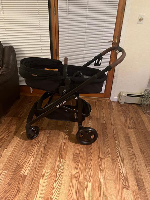 Parent Facing Stroller Mode| Comfortable Cushioned Stroller Seat| Compact Fold| Bassinet Mode