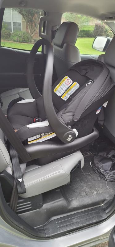 Car seat| Stroller (side)| Stroller (behind)