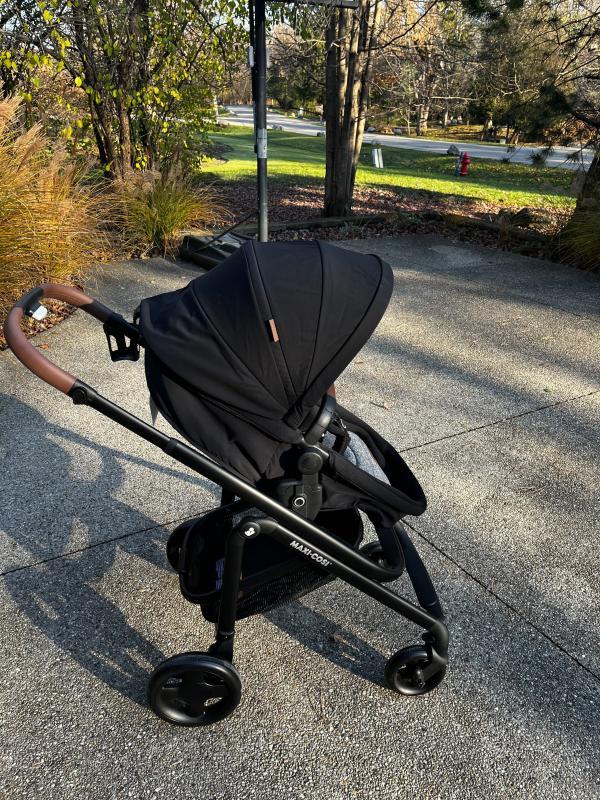 Large Canopy| Lays Flat!| Love the look of this stroller