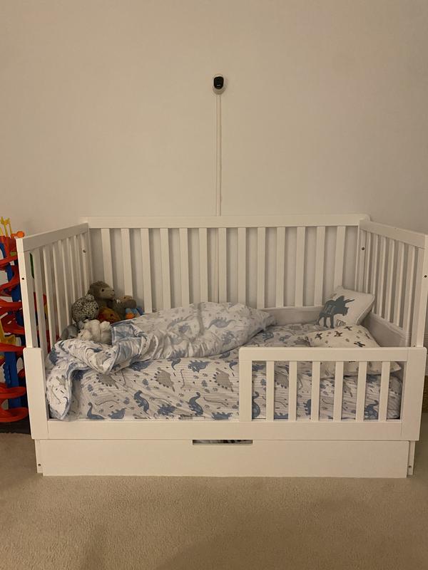 M11999 Carters by DaVinci Toddler Bed Conversion Kit Washed Natural