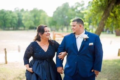 jessica howard lace and taffeta surplice ball gown