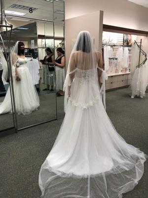 Convertible Straps Tulle Bodysuit Wedding Dress MS251246 - Liseybridal