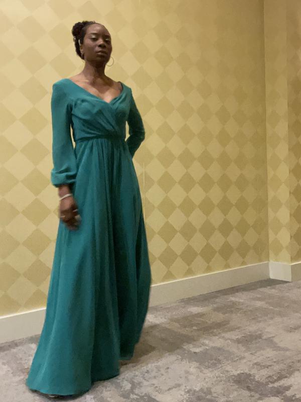 long sleeve chiffon bridesmaid dress with slit Amazon.com: CAZSXIS Long Sleeve Chiffon Bridesmaid Dresses Long with  Pockets Slit V Neck Formal Dress for Women Aqua Size 0 : Clothing, Shoes &  Jewelry