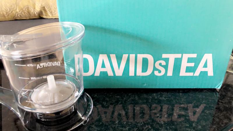 DAVIDsTEA Tea Steeper Tea Maker Tea Infuser for Loose Tea with  Lid and Coaster, BPA-Free, No Drips, (32oz / 946mL): Teapots