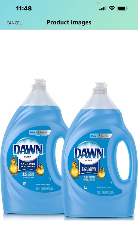 Dawn Ultra Dish Soap Dishwashing Liquid, Original, 56 fl oz