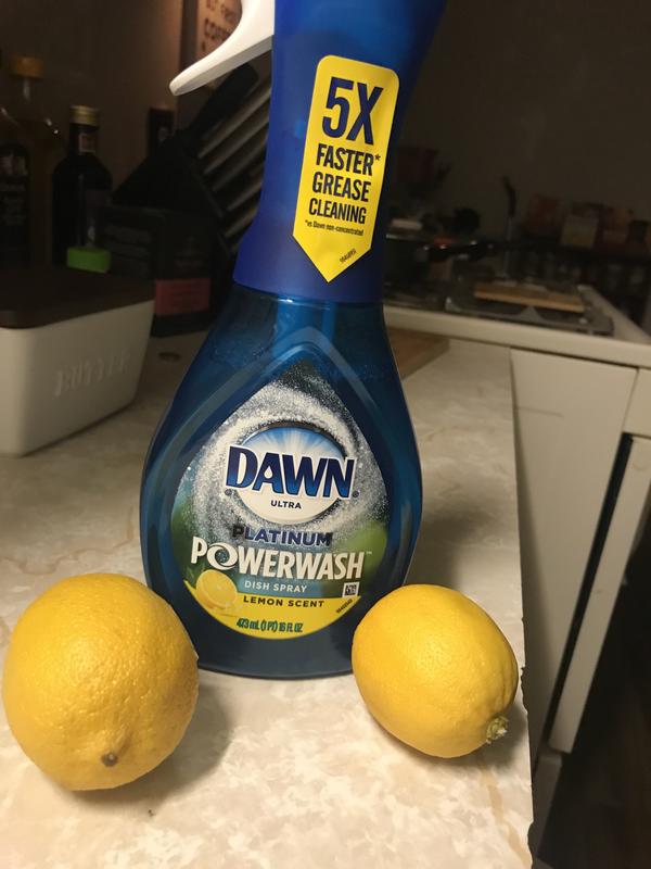 Dawn Platinum Powerwash Lemon Scent Dish Spray Refillable - Shop