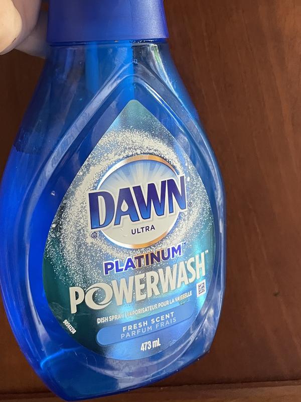Dawn Powerwash Fresh Dish Spray, Liquid Dish Soap Refill, 16 Fl Oz