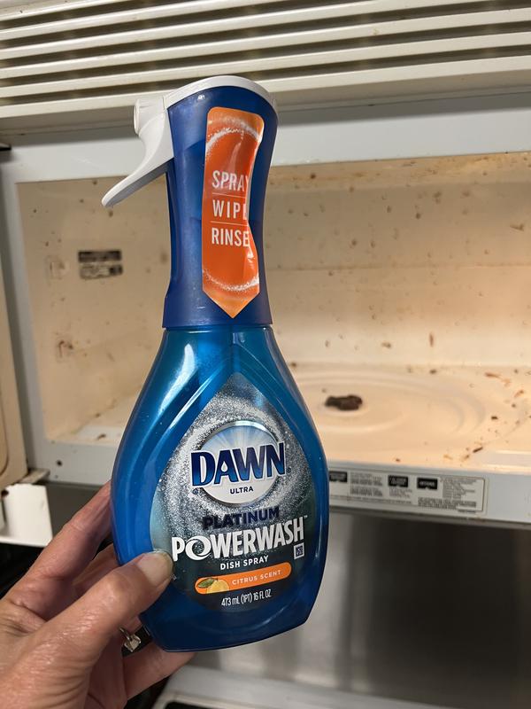 Dawn Platinum Powerwash Dish Spray, Dish Soap, Fresh Scent, 16oz