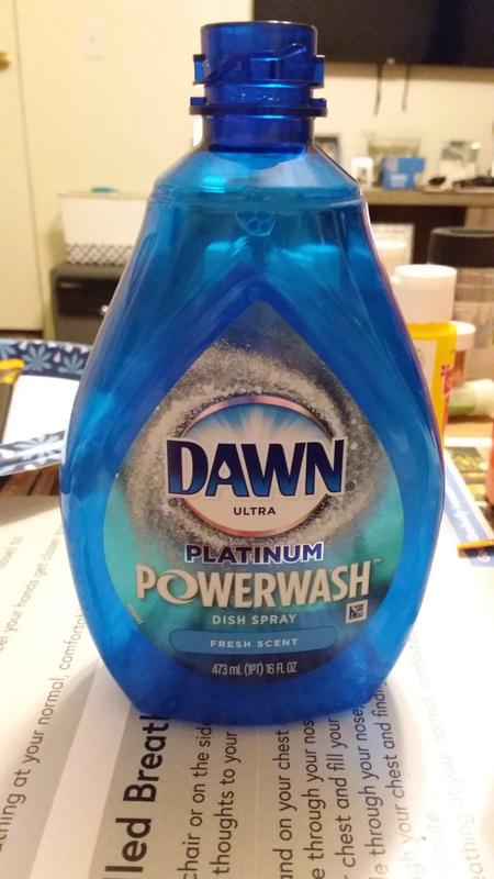 Dawn Powerwash Lemon Dish Spray, Liquid Dish Soap Starter Kit, 16