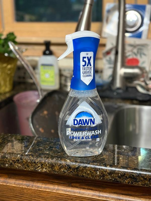 Dawn Powerwash Spray, Dish Soap, Dishwashing Liquid, Free & Clear