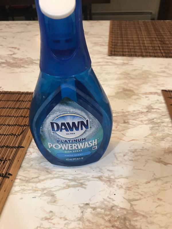 Dawn Powerwash Starter Kit, Dish Spray, Dish Detergent, Fresh Scent Bundle,  1 Spray Bottle, 1 Refill