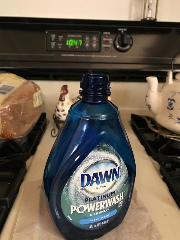 Dawn Platinum Powerwash Dish Spray, Dish Soap, Fresh Scent - 16.0 oz