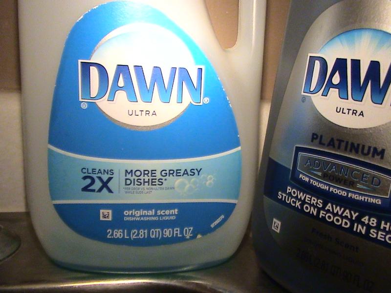 DAWN PLATINUM SOAP DISPENSING DISHWAND