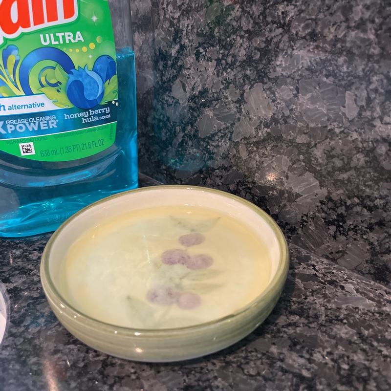 Dawn Ultra Antibacterial Dish Soap, Dishwashing Liquid, Apple Blossom  Scent, 38 oz