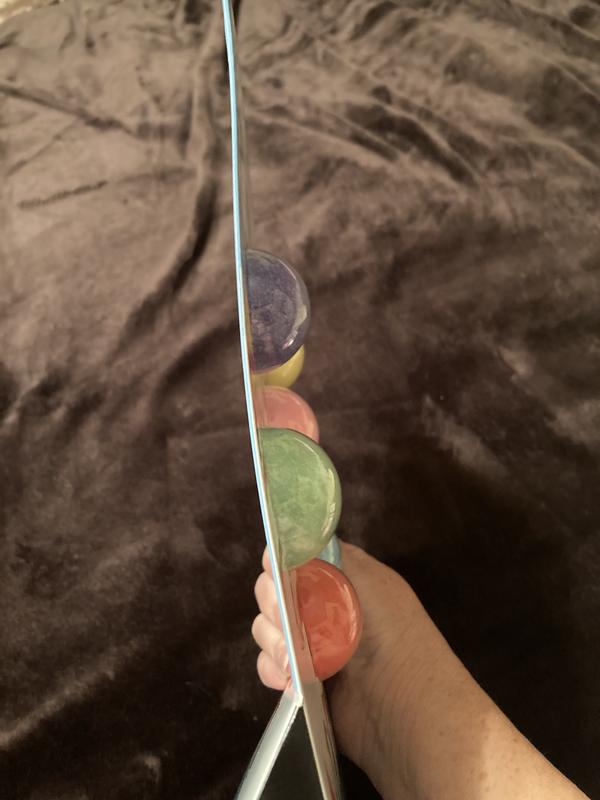 Side view of packaging