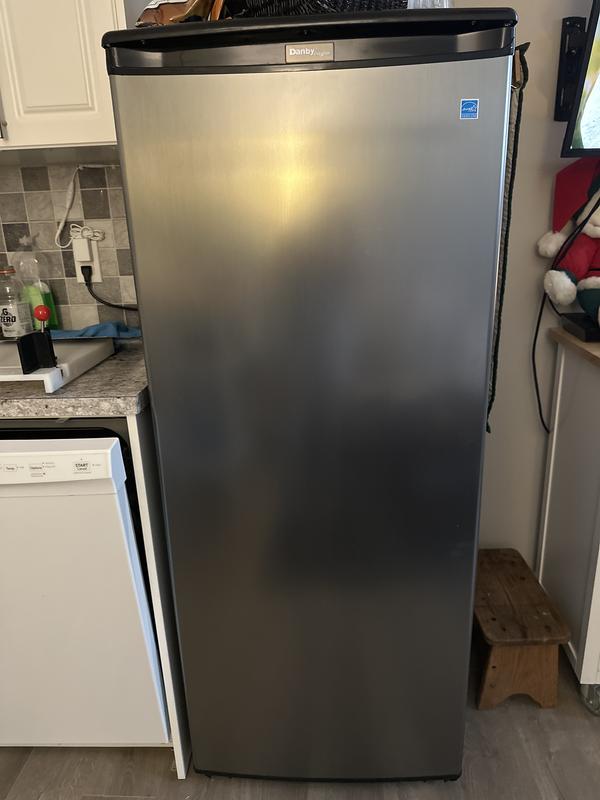 Danby Designer 8.5 cu. ft. Upright Freezer in White - DUFM085A4WDD
