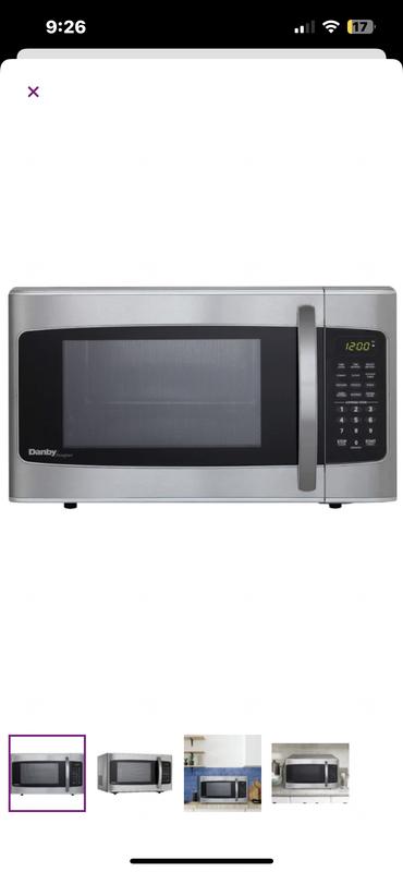 Danby Designer 1.1 cu. ft. Microwave DMW111KPSSDD - MDM