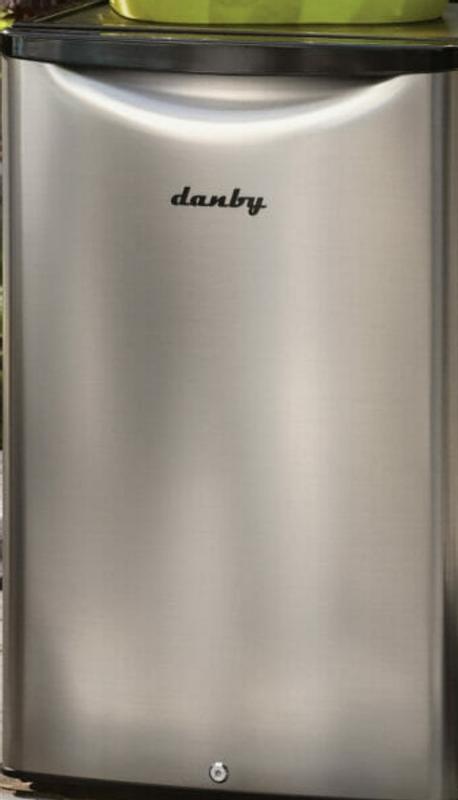 Danby Stainless/Black 5.4 cu. ft. Compact All Fridge - DAR154BLSST