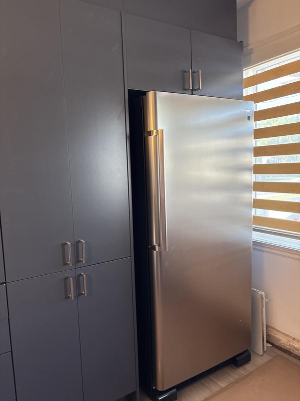 Danby Designer 16.7 cu. ft. Upright Freezer in Stainless Steel