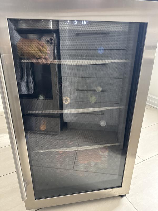 Danby 4.3 cu. ft. Free-Standing Beverage Center in Stainless Steel