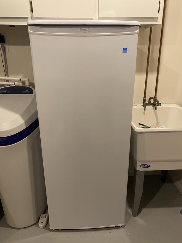 Danby Designer 8.5 cu. ft. Upright Freezer in Stainless