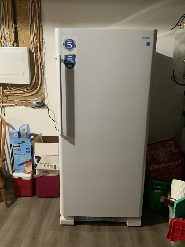 Danby Designer 16.7 cu. ft. Upright Freezer in White - DUF167A5WDD