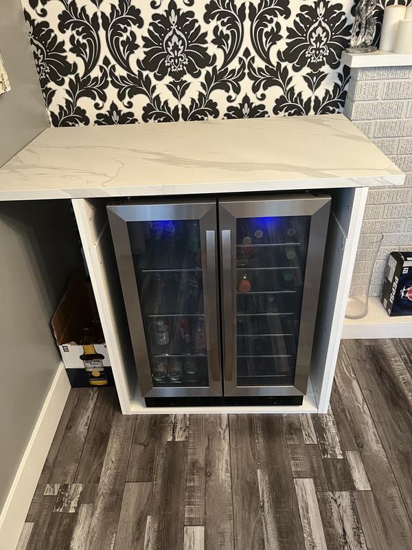 Danby 5.2 cu. ft. Built-in Beverage Center in Stainless Steel