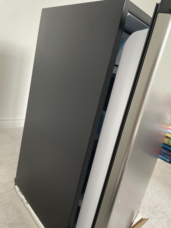 18 in. Freestanding Refrigerator 3.2 cu.ft. in Black, Danby DCR032A2BDD