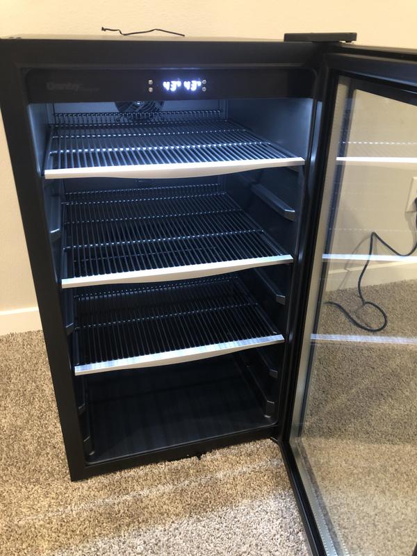 Danby 4.3 cu. ft. Free-Standing Beverage Center in Stainless Steel