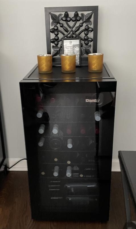 Danby 36 Bottle Free-Standing Wine Cooler in Black - DWC036A2BDB-6
