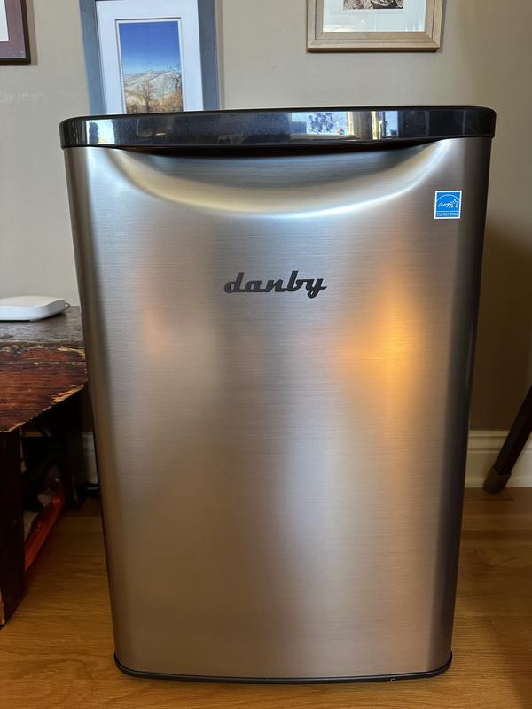Danby 2.6 cu. ft. Compact Fridge in Stainless Steel