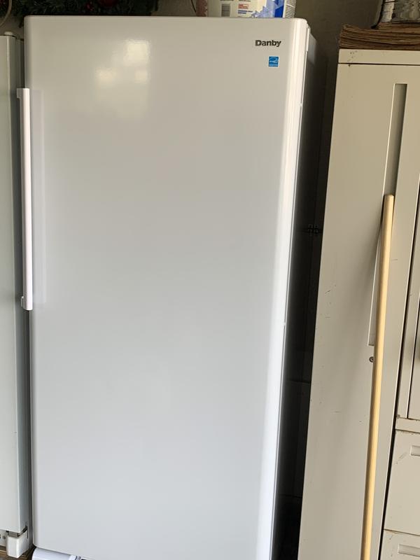 Danby Designer 16.7 cu. ft. Upright Freezer in White - DUF167A5WDD