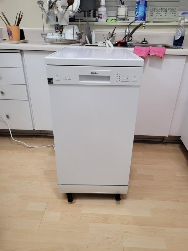 Danby Portable Dishwasher (DDW1805EWP) White Ashley Furniture
