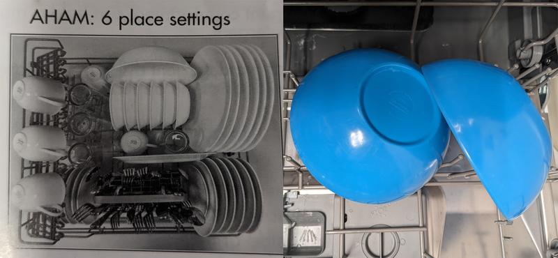 Danby 6 Place Setting Countertop Dishwasher in White - DDW621WDB