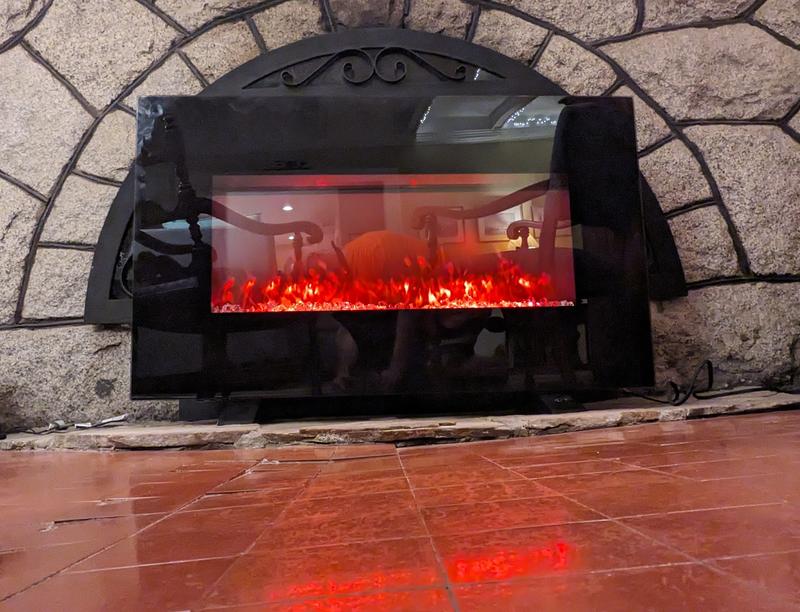 Danby Designer 22 Wall Mount Electric Fireplace in Black - DDEF02213BD13 |  Danby Canada