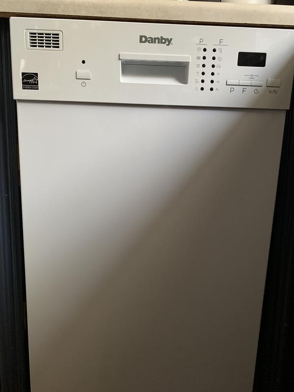 Danby® 18 White Energy Star Portable Dishwasher DDW1805EWP
