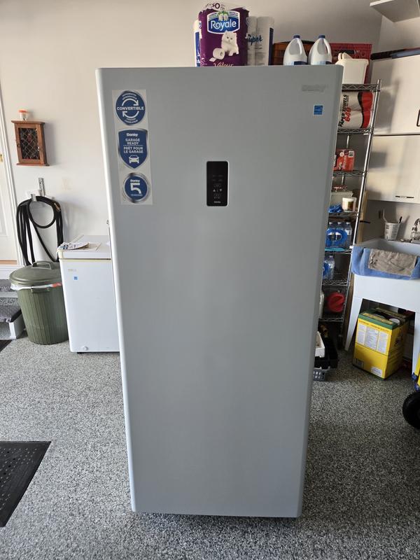 Danby 14.0 cu. ft. Frost Free Convertible Upright Freezer in White